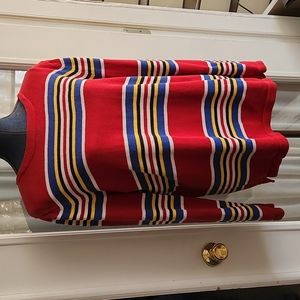 Lauren by Ralph Lauren cotton striped sweater